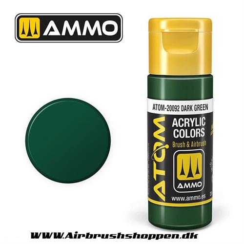 ATOM-20092 Dark Green  -  20ml  Atom color